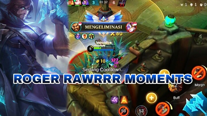 ROGER RAWRRR MOMENTS