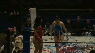 Marvelous That's Women Pro Wrestling Senka Akatsuki & Sora Ayame Marvelous VS Maria & Riko Kawahata
