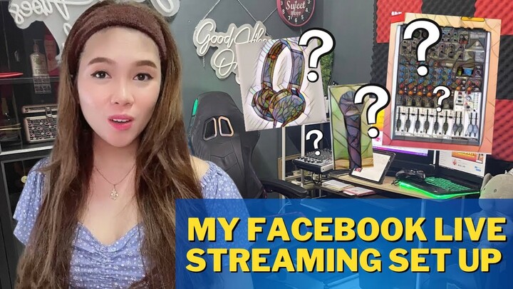 Facebook Live Streaming Set Up (for singers) #goodvibestambayan #yhuan