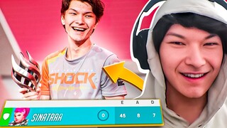 HOW A LEAGUE MVP PLAYS OVERWATCH 2 !!! | SEN Sinatraa