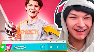 HOW A LEAGUE MVP PLAYS OVERWATCH 2 !!! | SEN Sinatraa