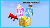 MIPAN & ZUZUZU Bertahan Hidup Di Satu Blocks Keberuntungan! ONE LUCKY BLOCK - Minecraft Indonesia