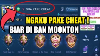 TUTORIAL BIAR AKUN DI BAN MOONTON !!