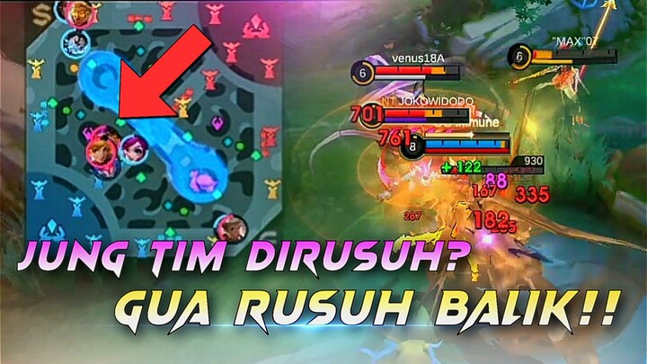 EARLY DIRUSUH SAMPE 04😹 GUA RUSUH BALIK JUNGLER MUSUHNYA👊