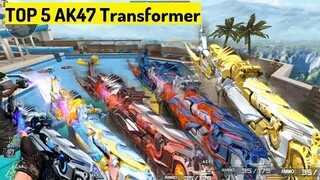 Crossfire NA ( Đột Kích ) 2.0 : TOP 5 AK47 Transformer Beast - Hero Mode X - Zombie V4