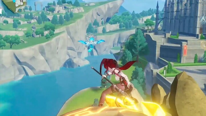 [Genshin Impact] Irene, have you ever heard of a gun technique that falls from the sky?