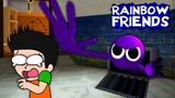 RETOS EN RAINBOW FRIENDS 🌈 ENTRO AL ESCONDITE DE PURPLE | MOMENTOS DIVERTIDOS EN ROBLOX | JONDRES GC