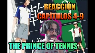 Reacción The Prince of Tennis - capítulos 4 al 9 / Ryoma vs Inui