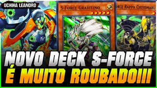 NOVO DECK S-FORCE TEM UMA ARMADILHA MEGA ROUBADA // YU-Gi-Oh! Duel Links