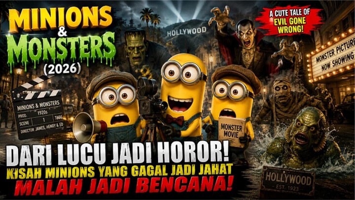 MINIONS & MONSTERS (2026) - DARI LUCU JADI HOROR! KISAH MINIONS YANG GAGAL JADI JAHAT!