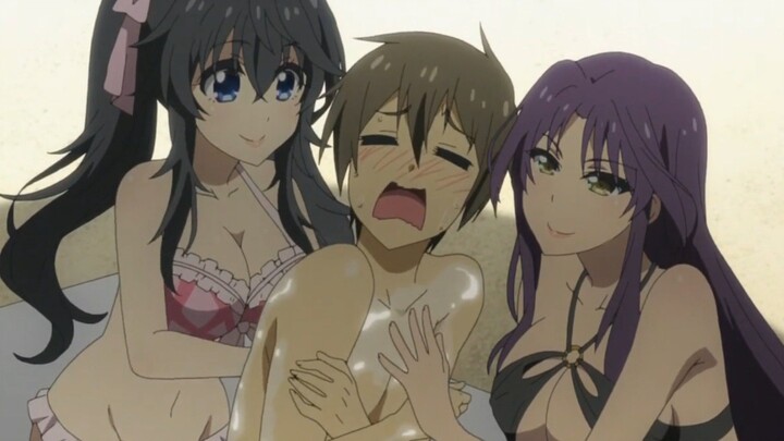 Anime Ecchi Cewenya hyper banget langsung di brutalin cowonya!!