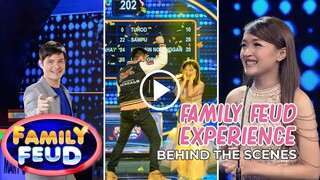 Family Feud BTS featuring Host Jam & Host Kwin | Host Jam Vlog 326