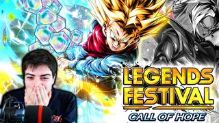 Ci son CASCATO di NUOVO... Ma è stato BELLISSIMO 😍 SUMMON nel DRAGON BALL LEGENDS FESTIVAL ITA