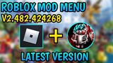 Roblox Mod Menu V2.482.424268❤️❤️ With 79 Features Updated Version New No Gravity Mode!!!😱😱
