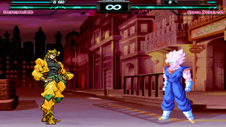 【Mugen】Destiny DIO VS Ten Quasi-God Characters