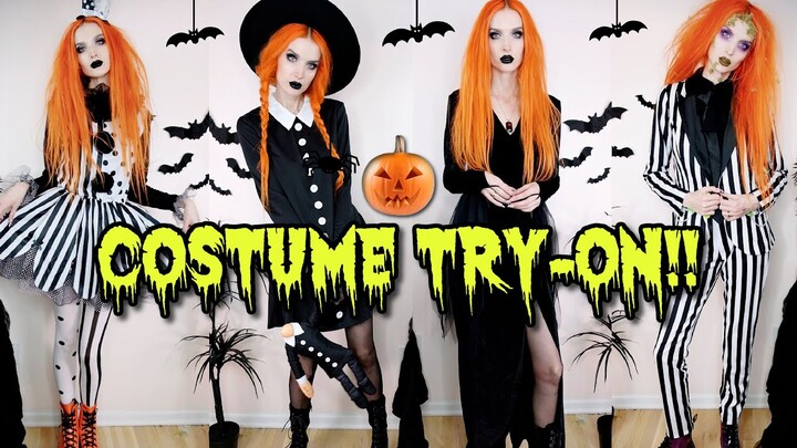 Halloween Costume Try-On!!
