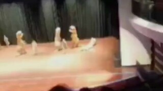 儿童演出失控现场