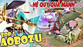 Onmyoji Arena | TOP 1 Aobozu theo hệ Quỷ Chiến với sức mạnh bá đạo đè nát đường trên