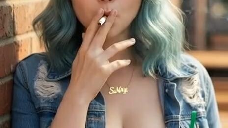 lady smoker