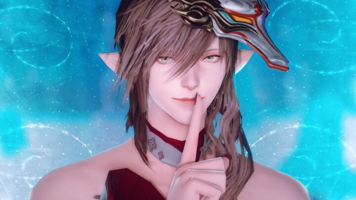 [FF14-Female Essence Licking Screen Editing] Kiss Me-Nai Br.XX / เซเลน่า แอน