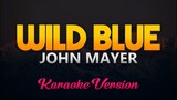 John Mayer - Wild Blue (Karaoke/Instrumental)
