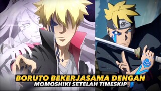 TERBUKTI MOMOSHIKI BEKERJASAMA DENGAN BORUTO SETELAH TIMESKIP