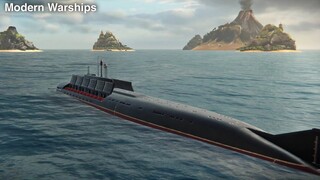 Modern Warships: RF KURSK in action.