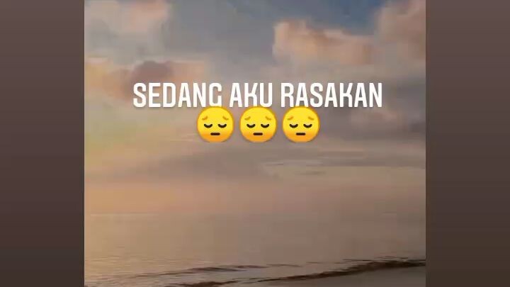 sedang aku jalani
