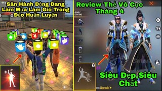 [Garena Free Fire]/Săn Hành Động Mới Cần Bao Nhiều Kim Cương?Review Thẻ Vô Cực Tháng 4 Cực Đẹp