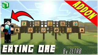 Eating Ore Addon - Minecraft Bedrock Edition / MCPE