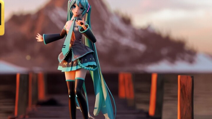 【cycles/4k/mmd】miku. 1/6 -out of the gravity-