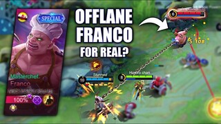 OFFLANE FRANCO IN RANKED!? SERIOUSLY?! MOBILE LEGENDS