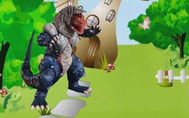 Quái vật bắt Ultraman Jr. cho con trai