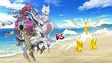 Ultra Necrozma vs Legendary and Mythical Evolution? |Pokemon battle| #pokemon #fusion #edit