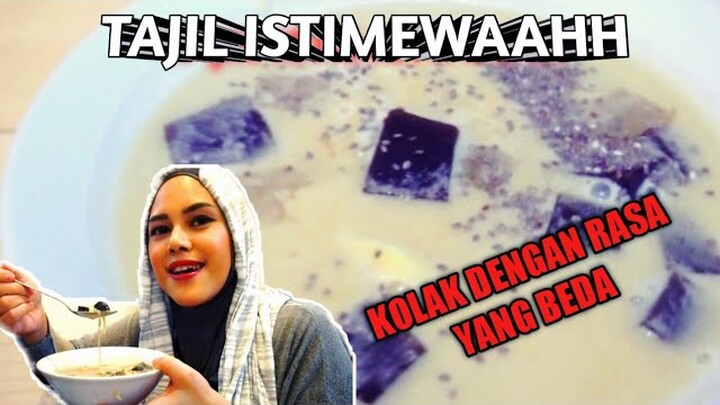 MEMBUAT KOLAK DURIAN DENGAN TOPING SUKA-SUKA