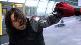 หลังจากถูกแมงมุมตัวน้อยต่อย Winter Soldier ก็มีความศักดิ์สิทธิ์อย่างสมบูรณ์ และเขาก็ใช้ปืนตั้งแต่นั้