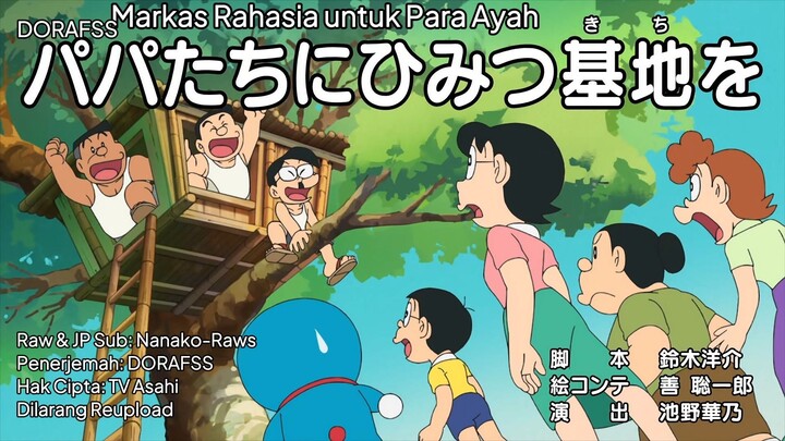 Doraemon 920 AB Sub Indo Terbaru: Markas Rahasia untuk Para Ayah & Sarung Tangan Sentuh