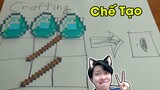 Vinh Lần Đầu Thấy Minecraft Chơi Ở Trên Giấy ?? Siêu Hài PHIÊN BẢN MINECRAFT NGHÈO NHẤT LUÔN  !!