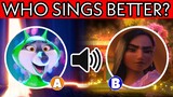 Guess Who's Singing the Sing & Encanto song! | Sing vs Encanto - Who sings better? | Song Quiz