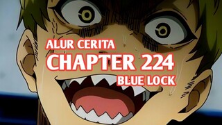 Alur Cerita BLUE LOCK Chapter 224 - RAICHI SANG PENGUNTIT, AIKU MASUK KE DALAM MODE ZONE
