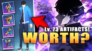 INCREASE your COMBAT POWER by OVER 10K in SECONDS but...! SUNG with LV73. Curse ARTIFACTS SHOWCASE!