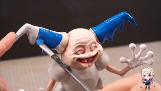 Model: I met someone performing pantomime on the road and got hit on the head!