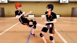 [MMD/Haikyuu!] Fighting