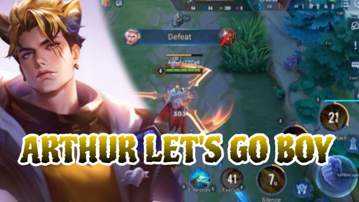 ARTHUR LET'S GO BOY