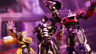 [Stop-motion animation] "Transformers 7 Rise of the Power Rangers" figure I choose this one, YOLOPAR