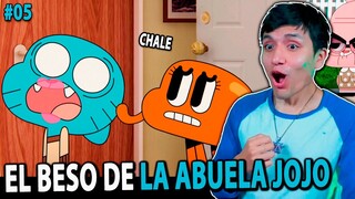 REACCIONO A GUMBALL "LO ROMPIERON, EL BESO DE LA ABUELA JOJO" 👄 #05