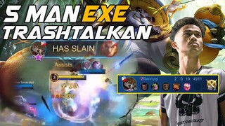 TRASHTALKAN ni e2max 5 man EXE!