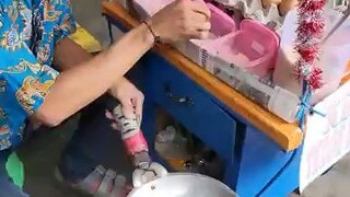Traditional Kerak Telur Making of Indonesia with Duck | Indonesian Street Food #shorts