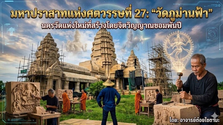 ปราสาทขอม ยุคปัจจุบัน สร้างโดยลูกหลาน ชาวสยาม