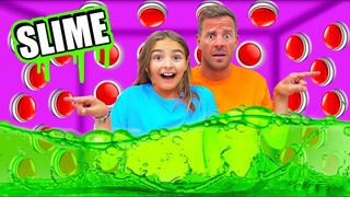 100 BOTONES MISTERIOSOS DE SLIME SOLO 1 PARA ESCAPAR Itarte vlogs